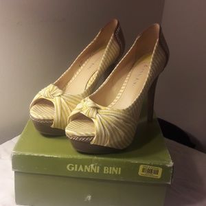 GIANNI BINI PLATFORM HEELS